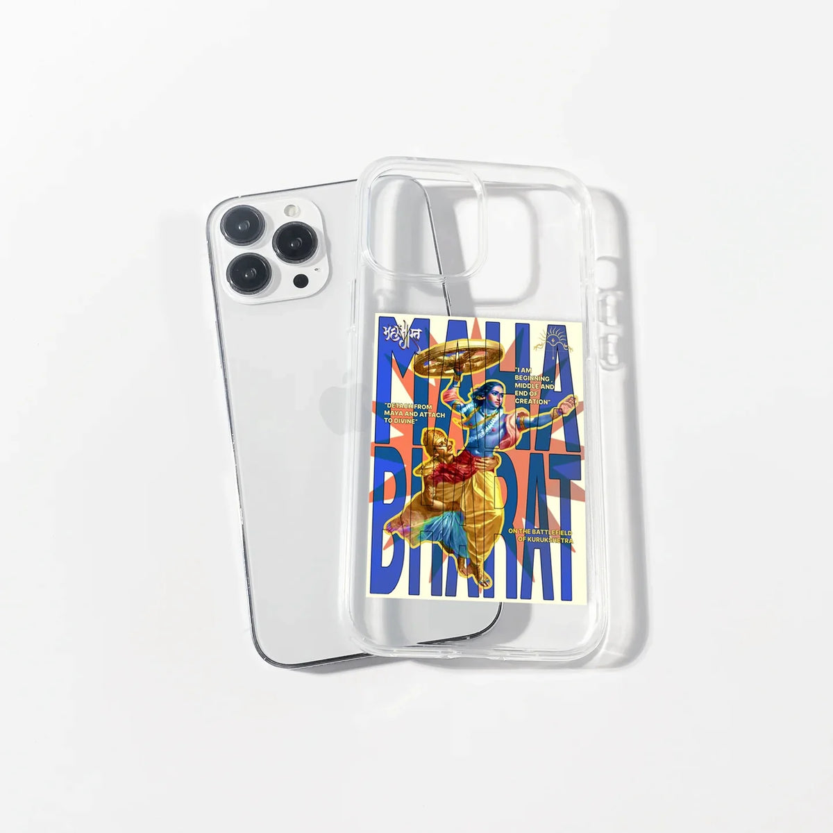 Mahabharat Polaroid Case | Silicone Case